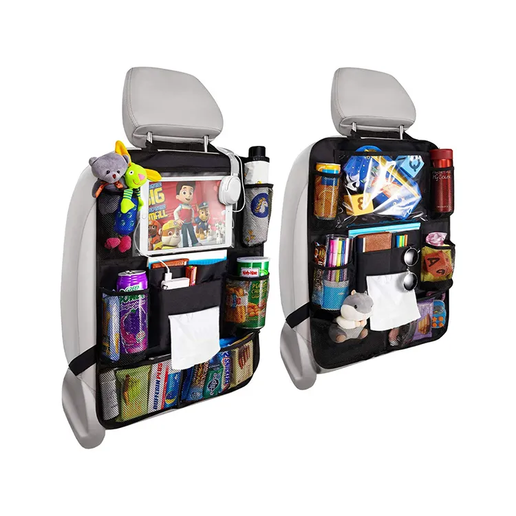 Car Backseat Organizer with 8 Storage Pockets